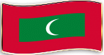 MALDIVES-Flag